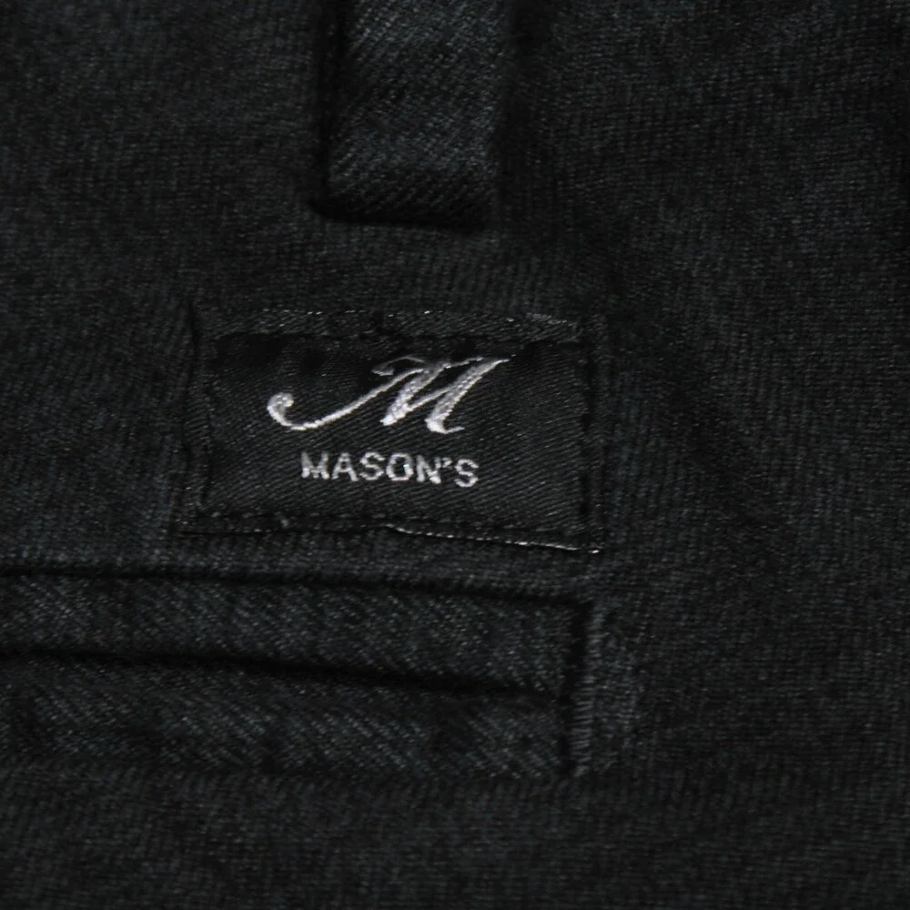 Mason's NWT Chinos / Casual Pants Size 46 (US 30) New York in Blue Cotton Blend